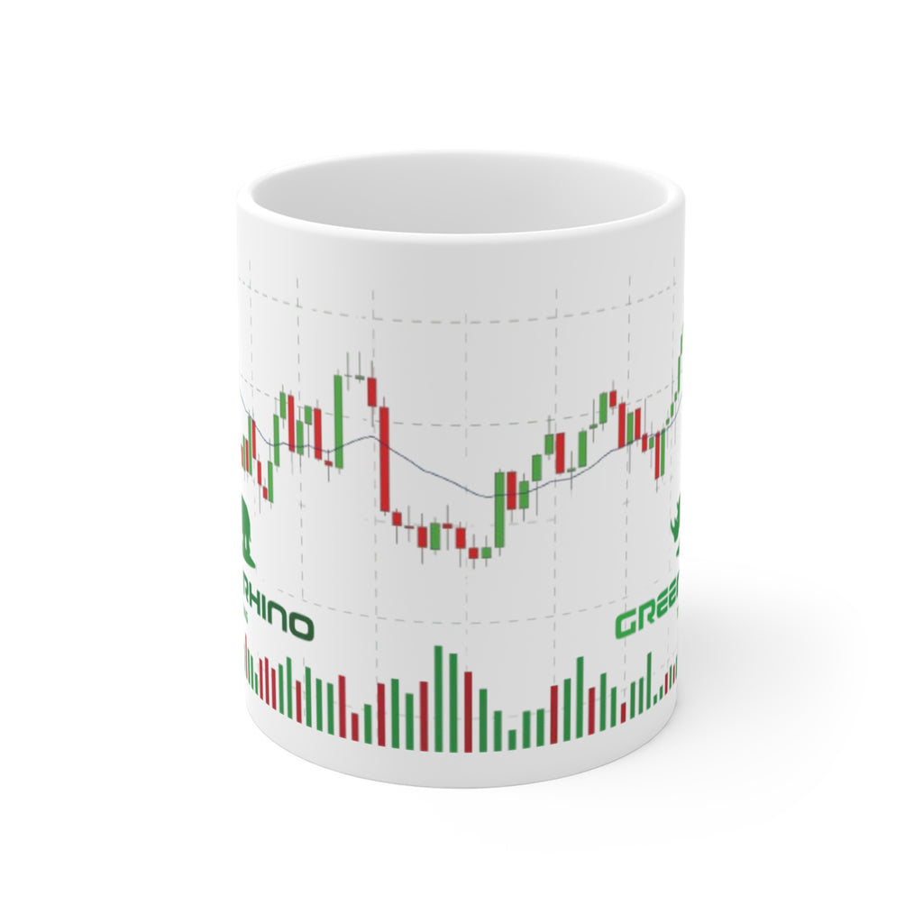 Green Rhino Stock Chart Coffee Cup
