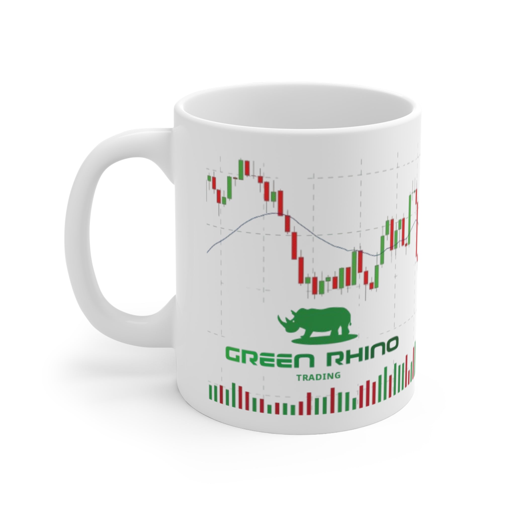 Green Rhino Stock Chart Coffee Cup