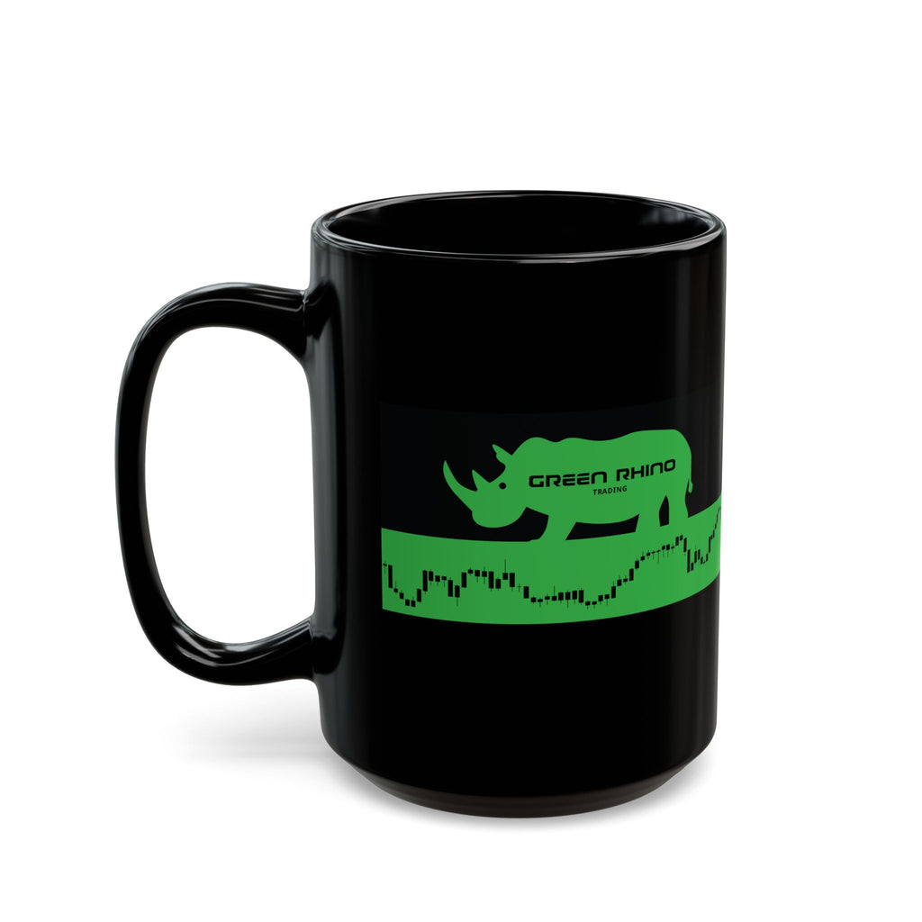 Green Rhino Trading Black Coffee Cup