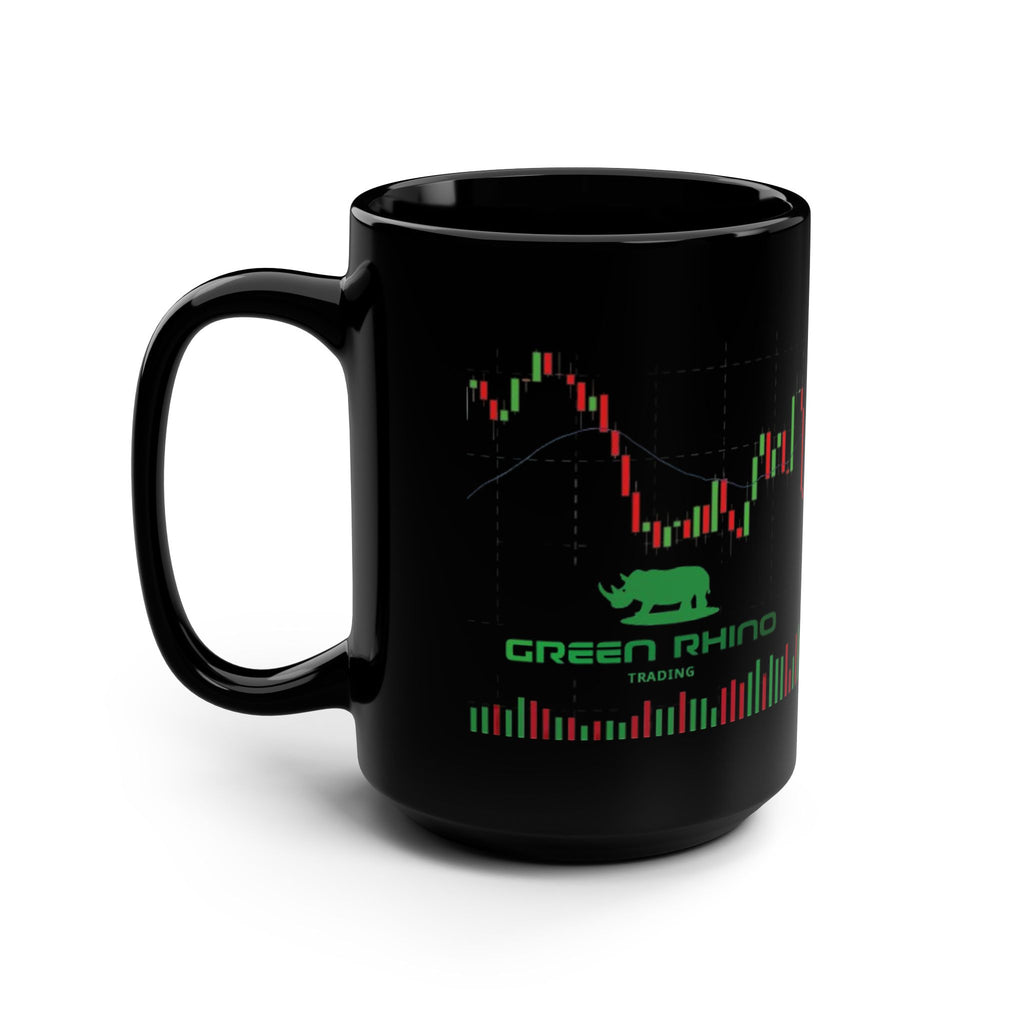 Green Rhino Trading Black Coffee Mug