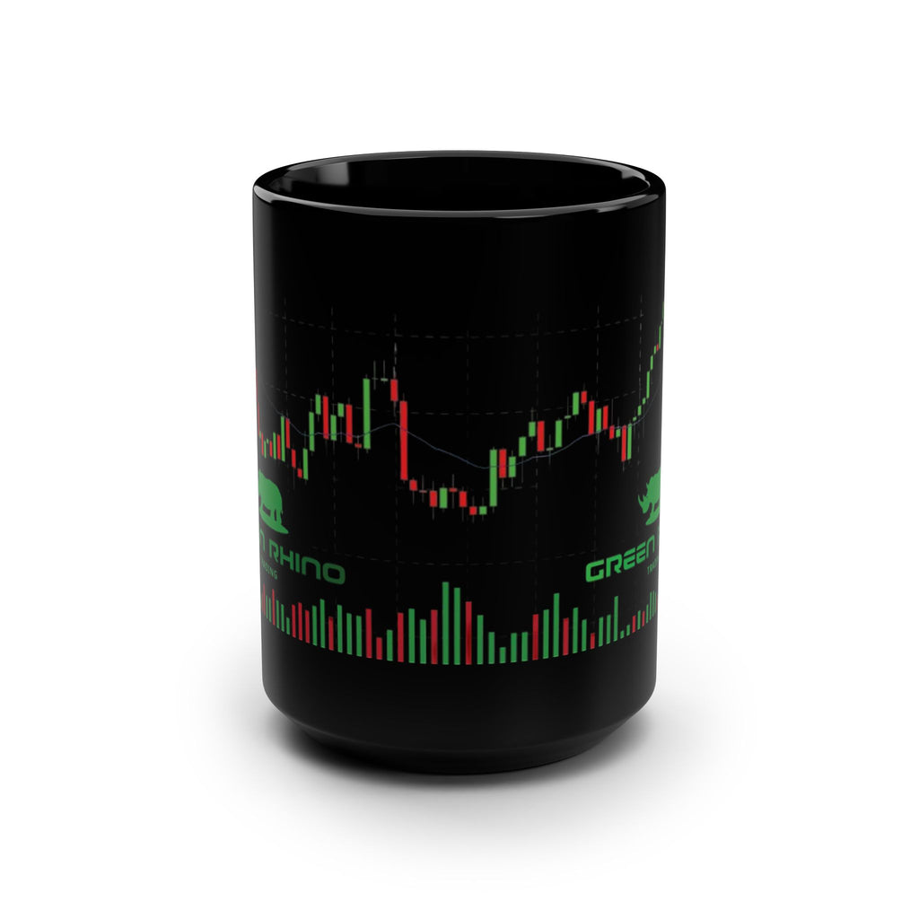 Green Rhino Trading Black Coffee Mug