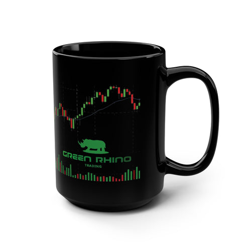 Green Rhino Trading Black Coffee Mug