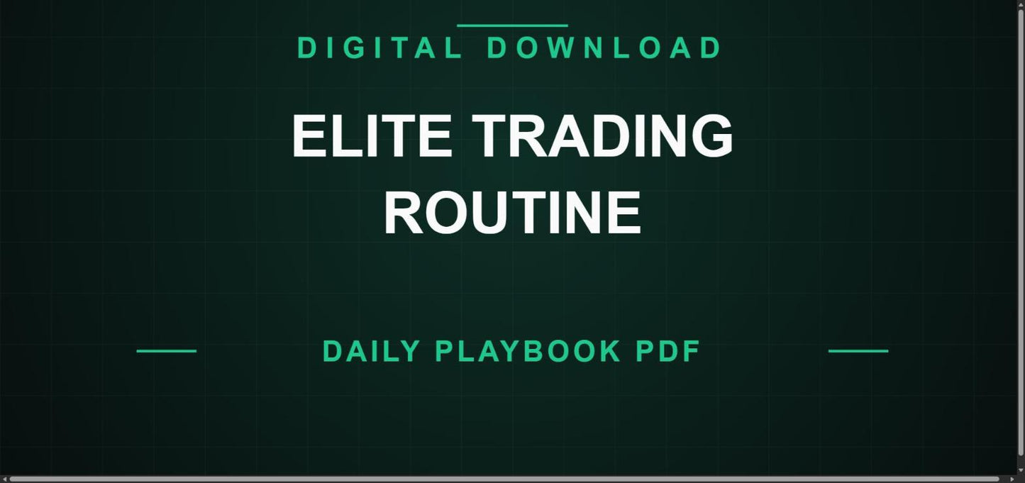Elite Trading Routine